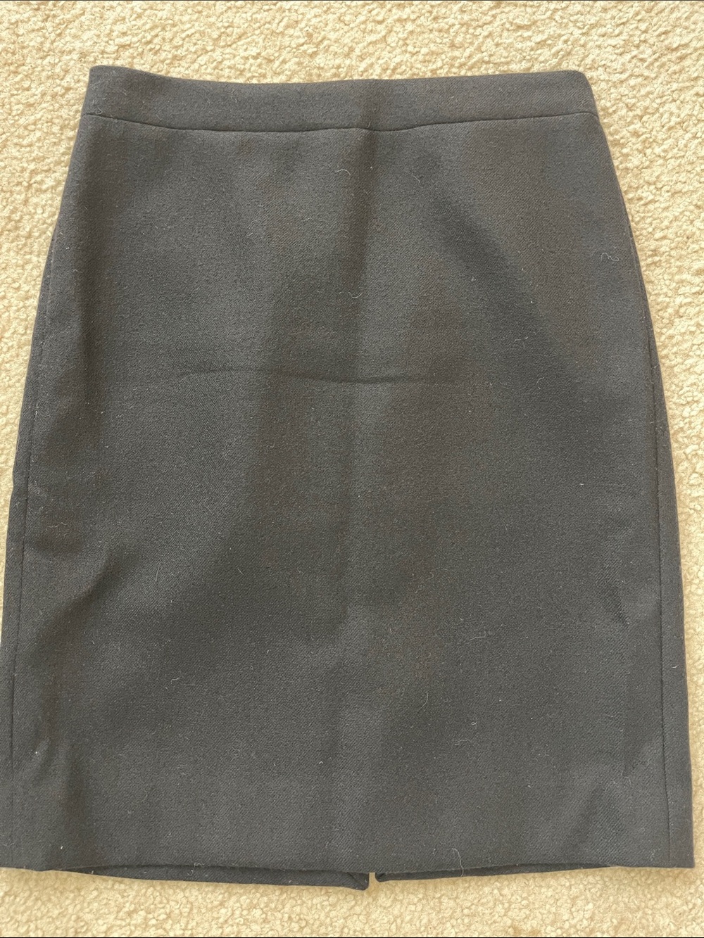 J.Crew No. 2 Pencil 100% wool black skirt
Size 2